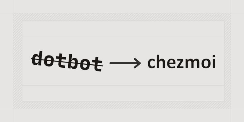 Dotbot to Chezmoi